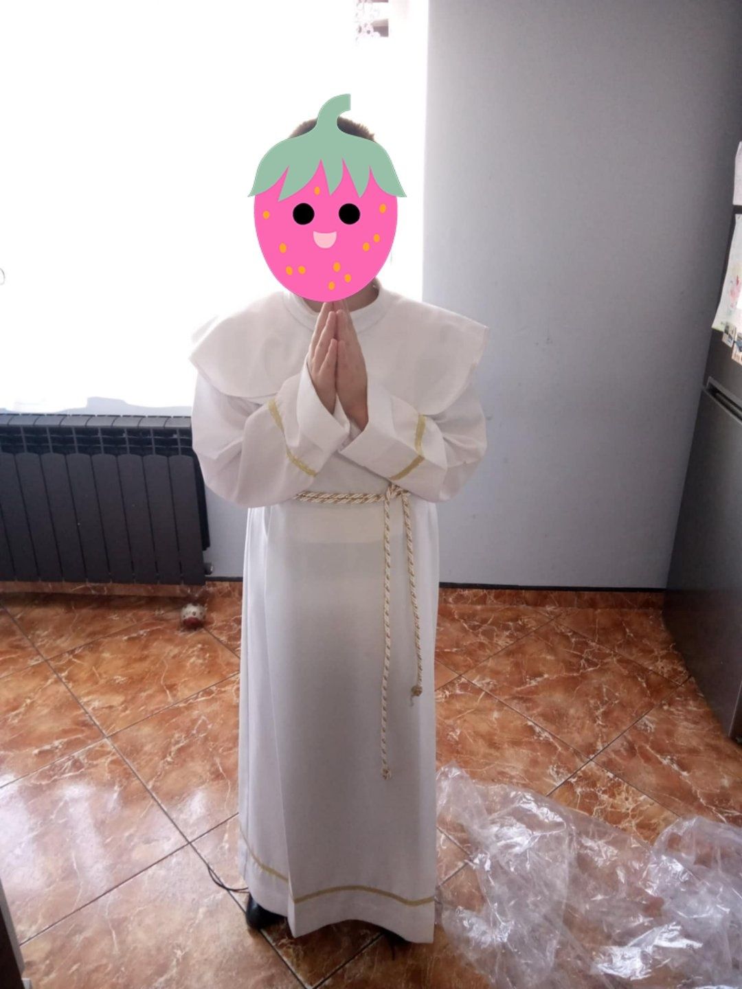 Alba komunijna  biała