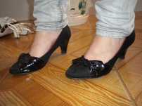 Sapatos Pretos super confortáveis Nº 38