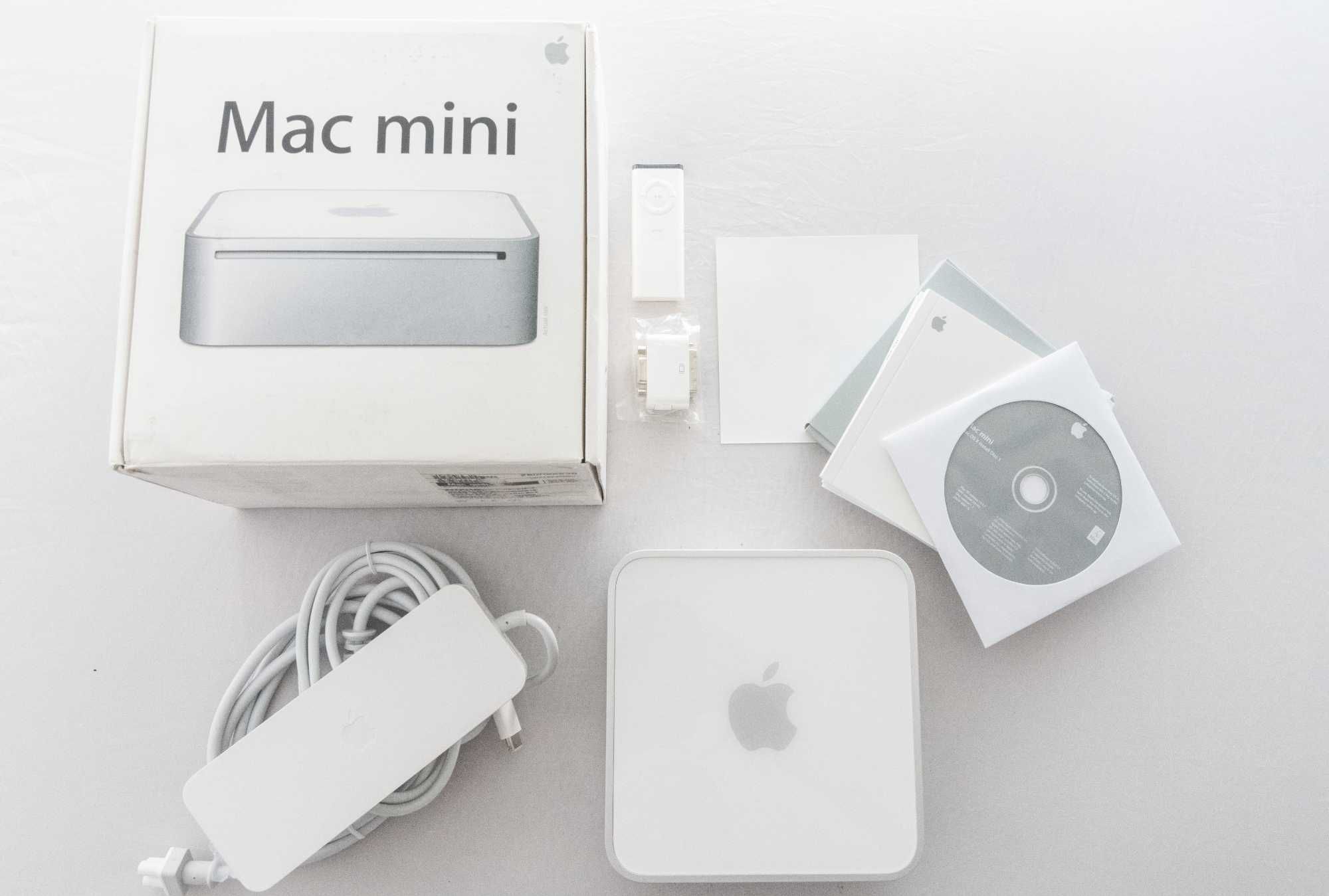 APPLE Mac Mini Core 2 DUO 1,66 | 2x512 | 60GB komplet typ A1114