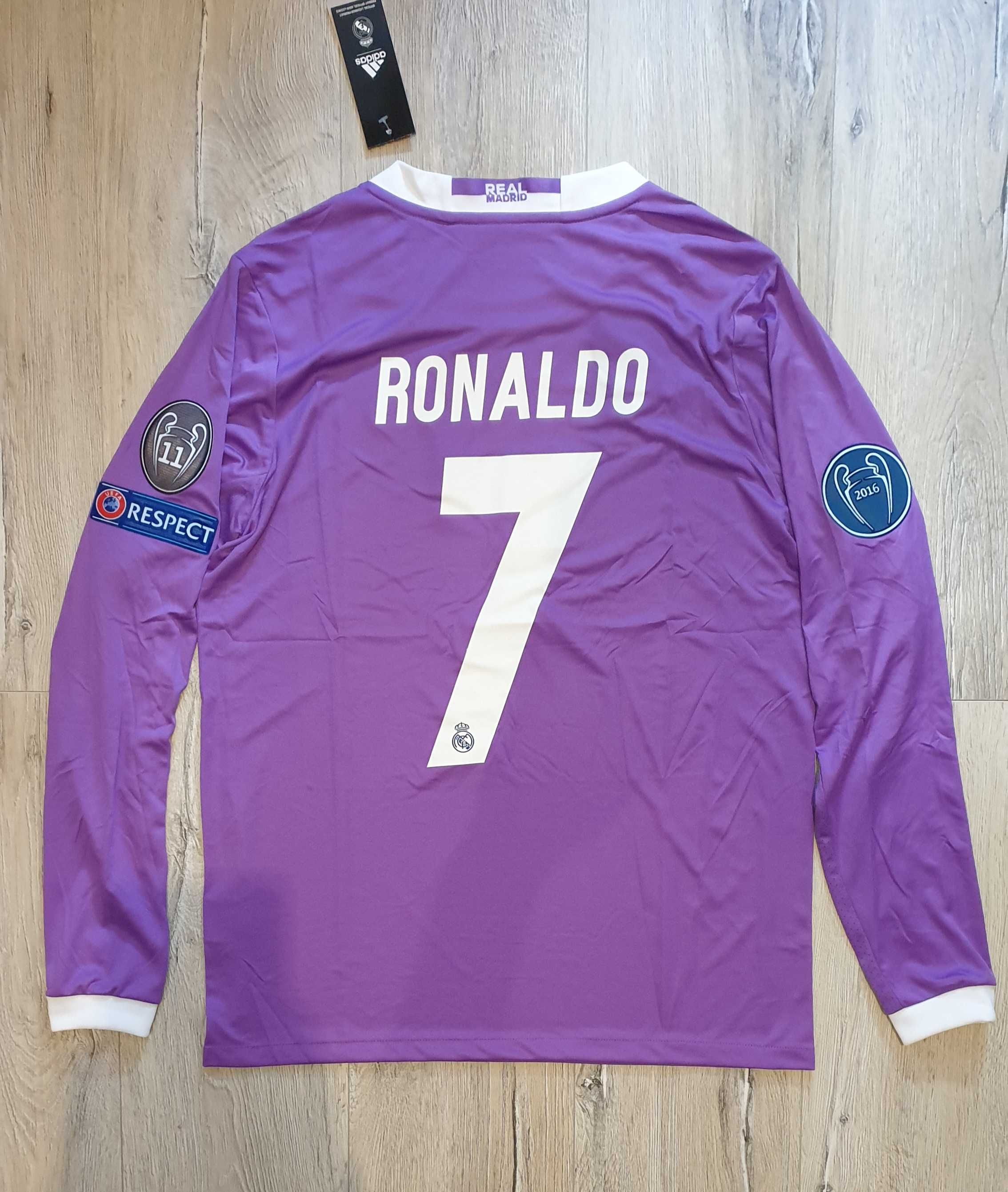 Koszulka Real Madryt 2016/17, Ronaldo 7,  S, M, L, XL
