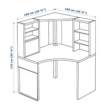 Biurko Micke Ikea