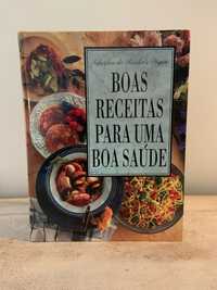 Livro "Boas Receitas Para uma boa saúde"