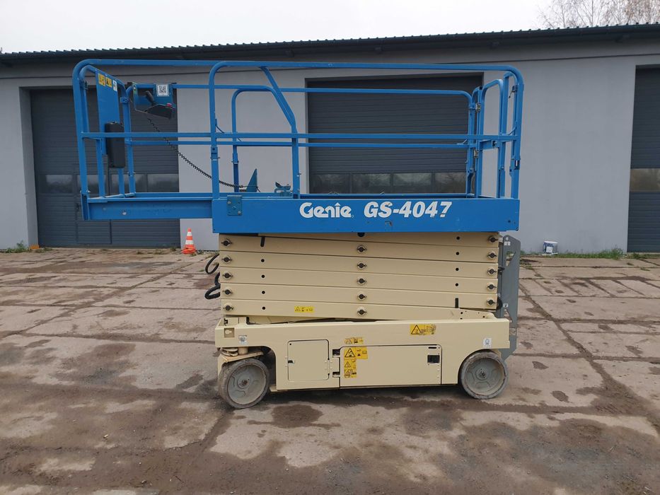 Zwyżka, podnośnik Genie 4047 Genie4047. Ważne badanie UDT