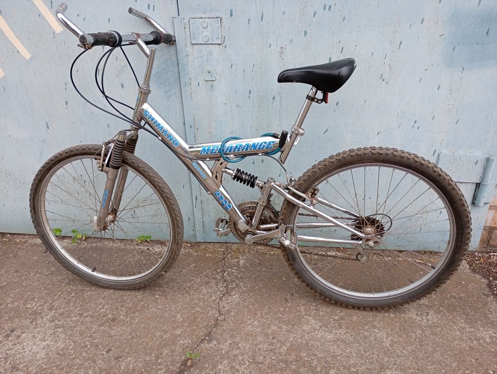 Велосипед подростковый Shimano MEGARANGE, 26", двухподвес