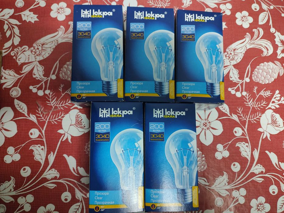 Żarówki tradycyjne e14 e27 200w 150w 100w 60w żarówka