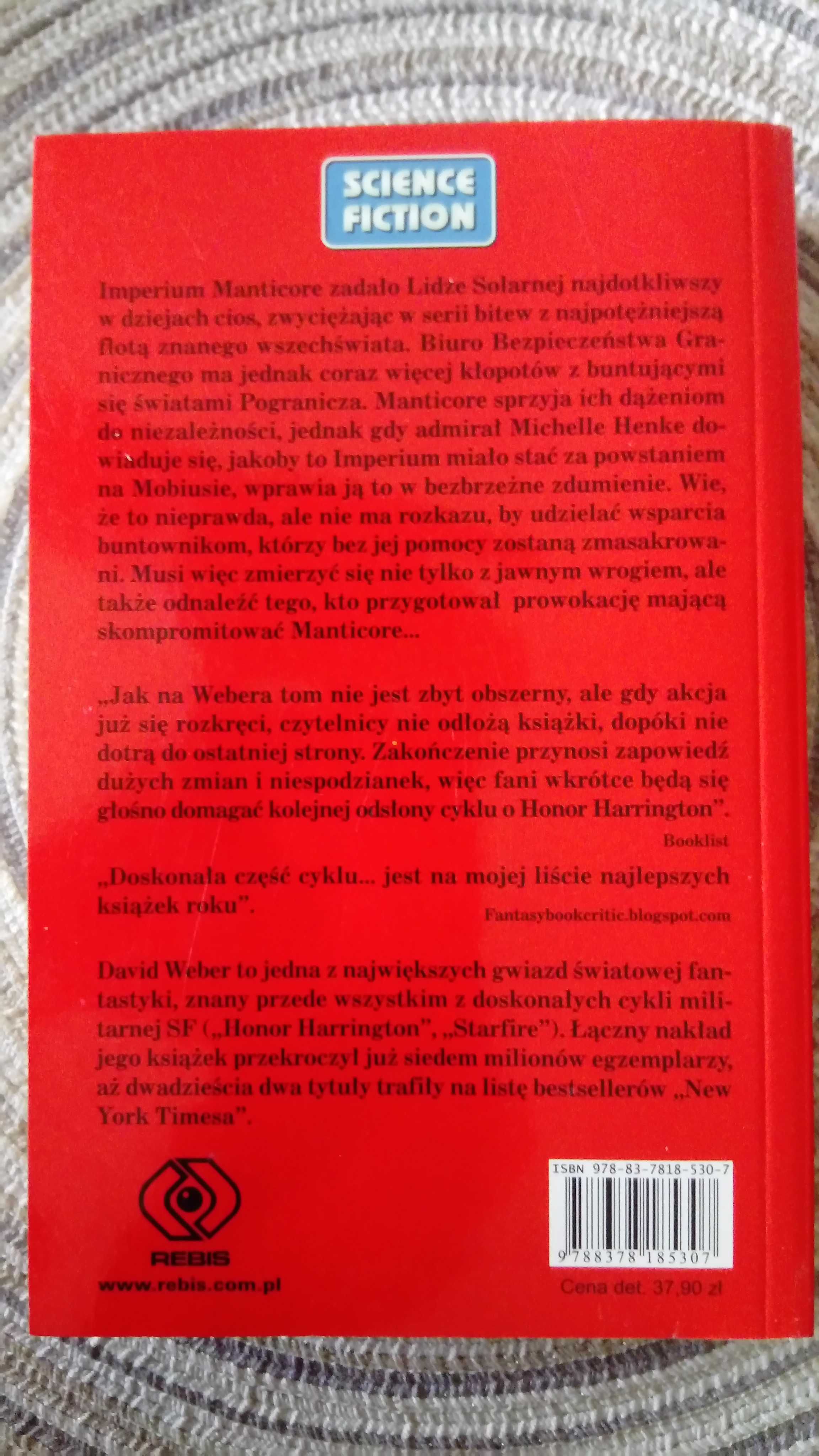 Honor Harrington "Cień wolności" -  David Weber