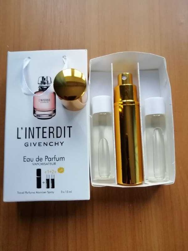 Новий парф. набір Givenchy L'Interdit /3 *15 мл/
