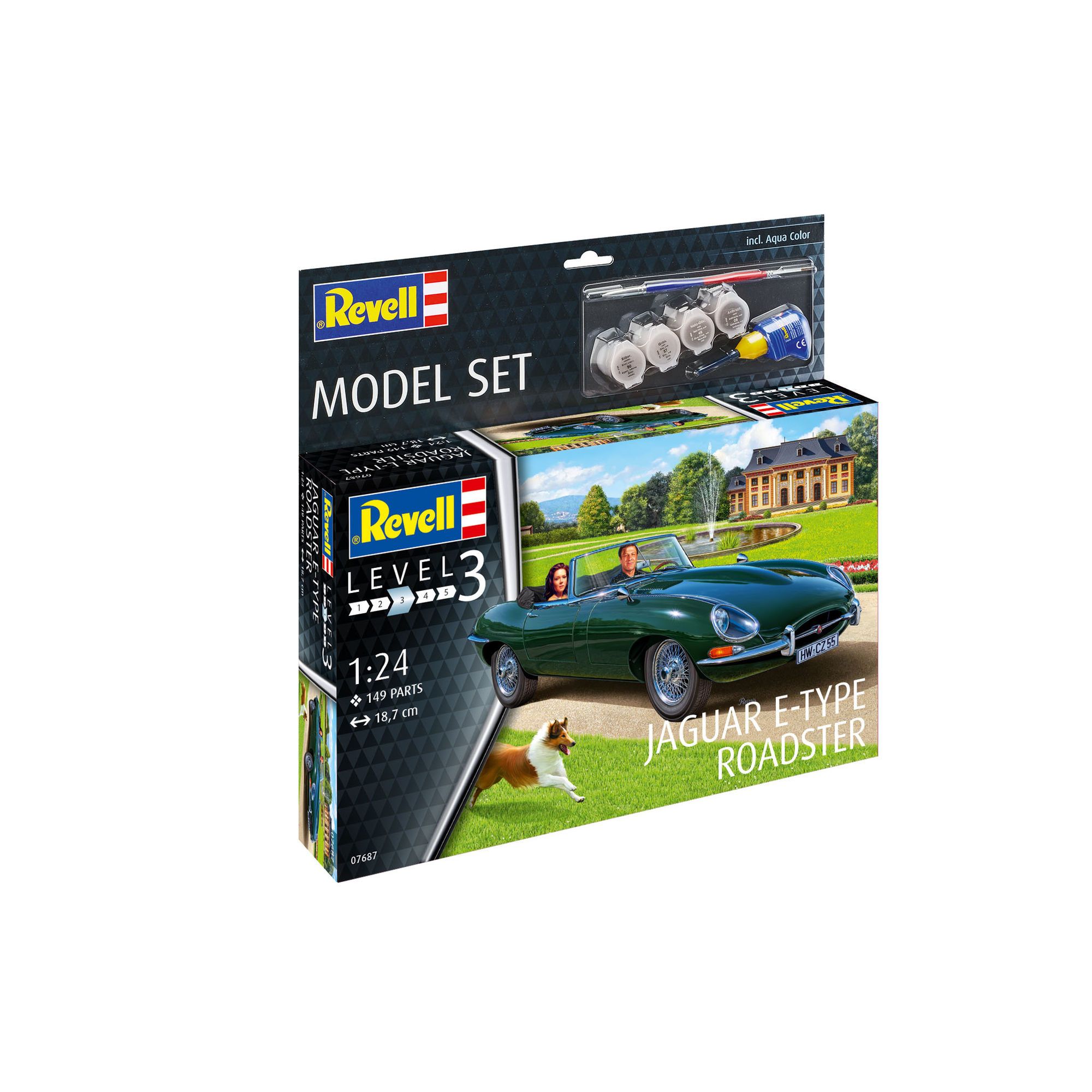 Model Set 1/24 /67687/ Jaguar E-Type Roadster