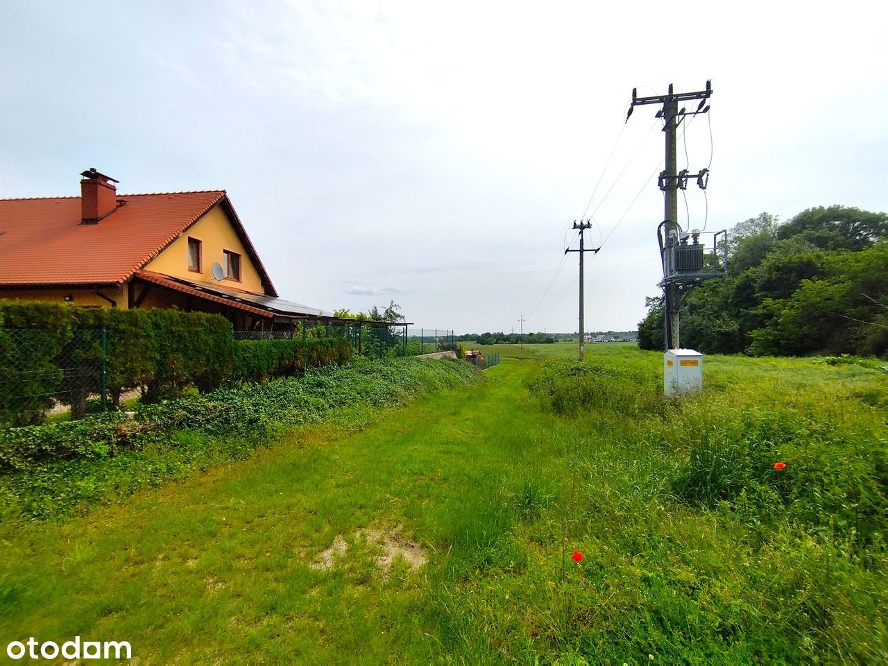Ładna DZIAŁKA RM (w trakcie zmiany na MN) 2 km Chojnów*JERZMANOWICE