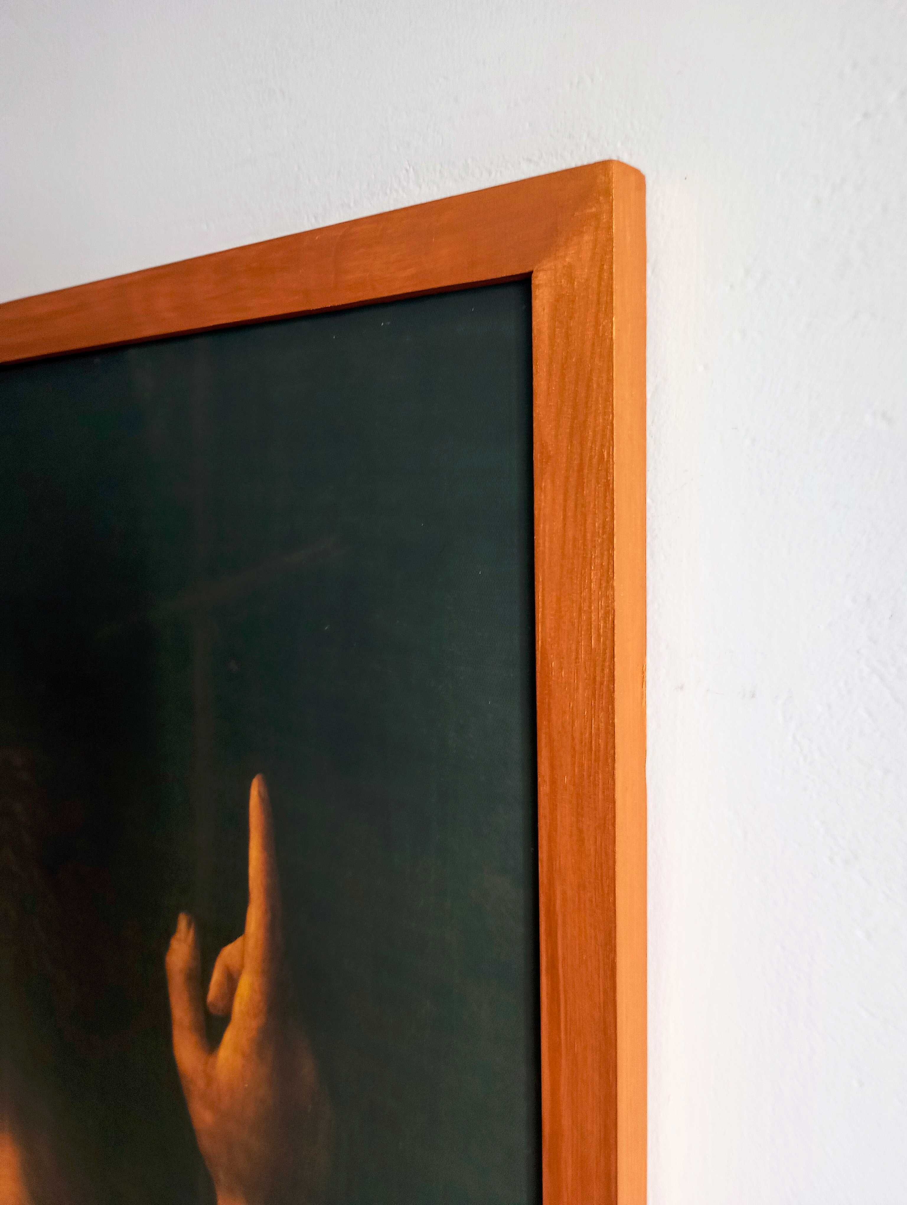 Obraz na płótnie -Jan Chrzciciel, Leonardo da Vinci, 50x70cm