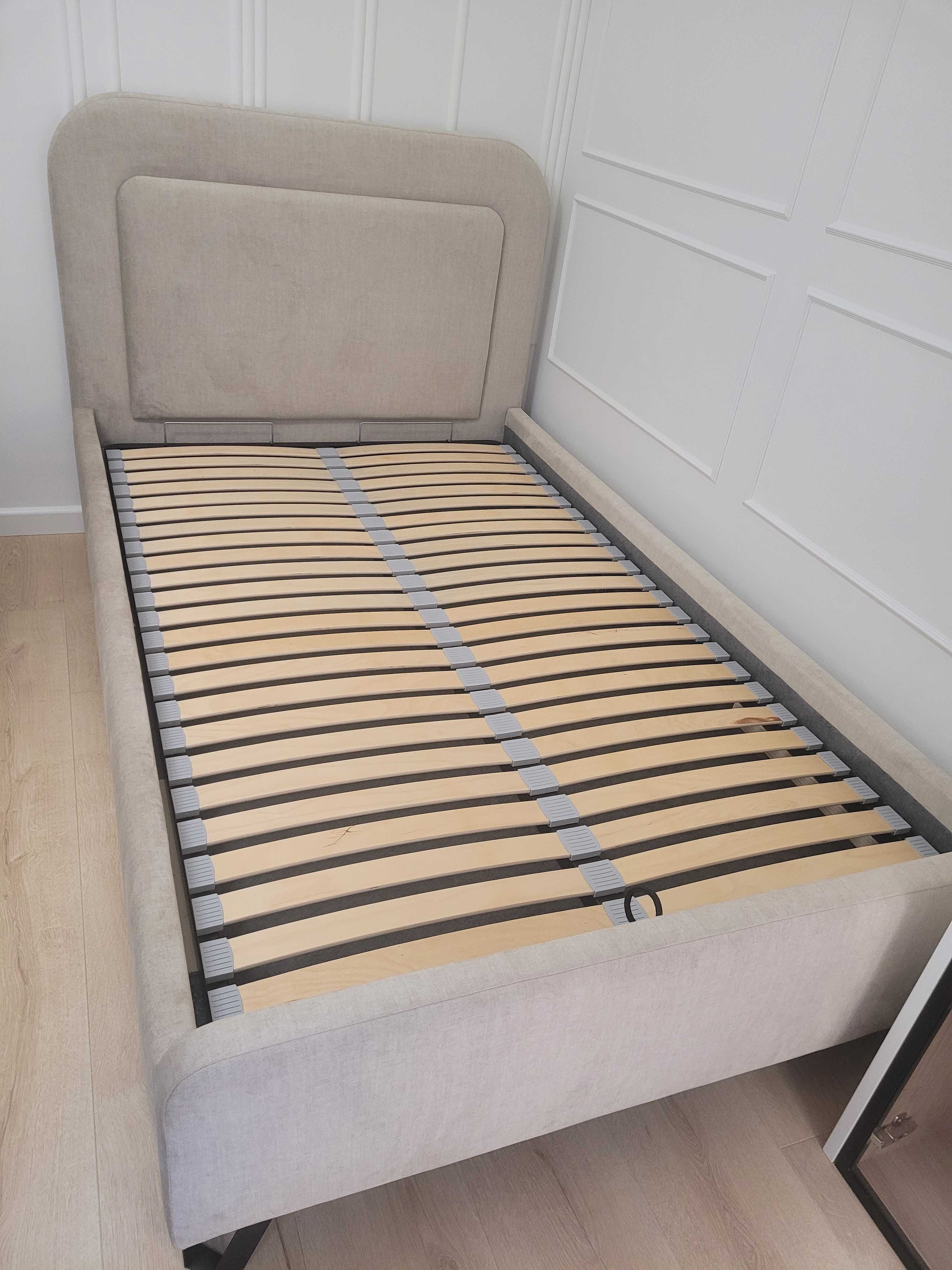Łóżko nowe Senpuro Noble Amadeus 120×200 z pojemnikiem tk. Indulge bru