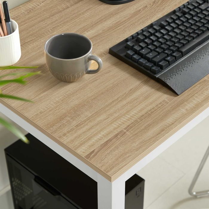 NOWY Stół z Krzesłami Biały Loft do Kuchni Salonu Jadalni Drewniany FV