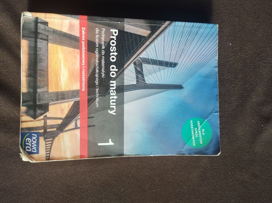 Książka do matematyki kl 1 liceum