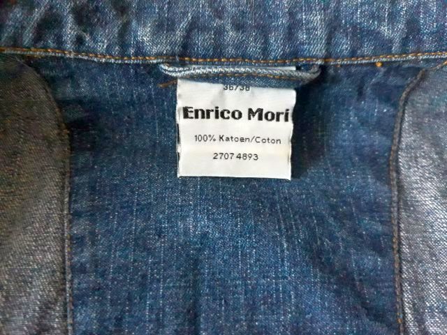 Enrico Mori - nowa włoska kurtka jeansowa z bawełny (roz.36)