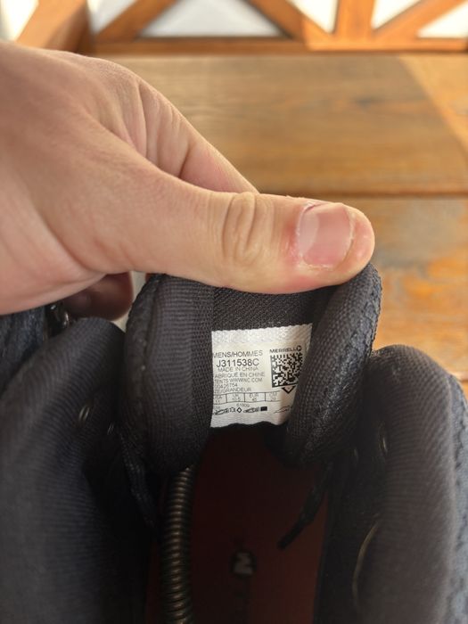 Шкіряні ботинки Merrell Dry 45