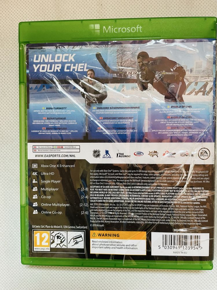 Gra NHL 20 na Xbox One