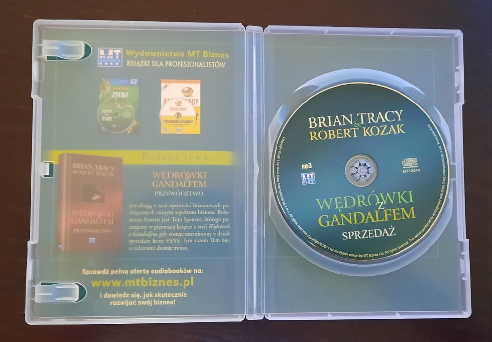 Brian Tracy Wędrówki z Gandalfem sprzedaży audiobook cd