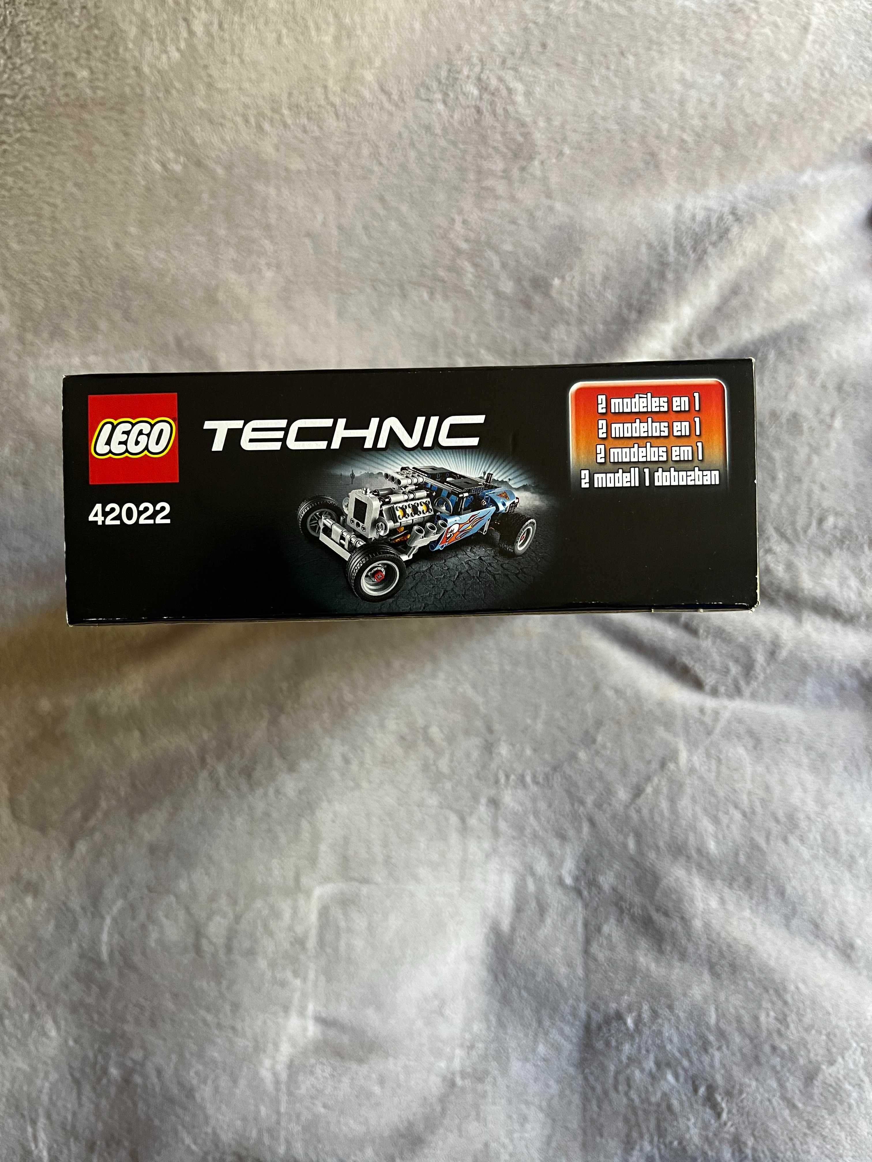 UNIKAT | LEGO ZESTAW Technic SAMOCHÓD Hot Rod 2w1 42022