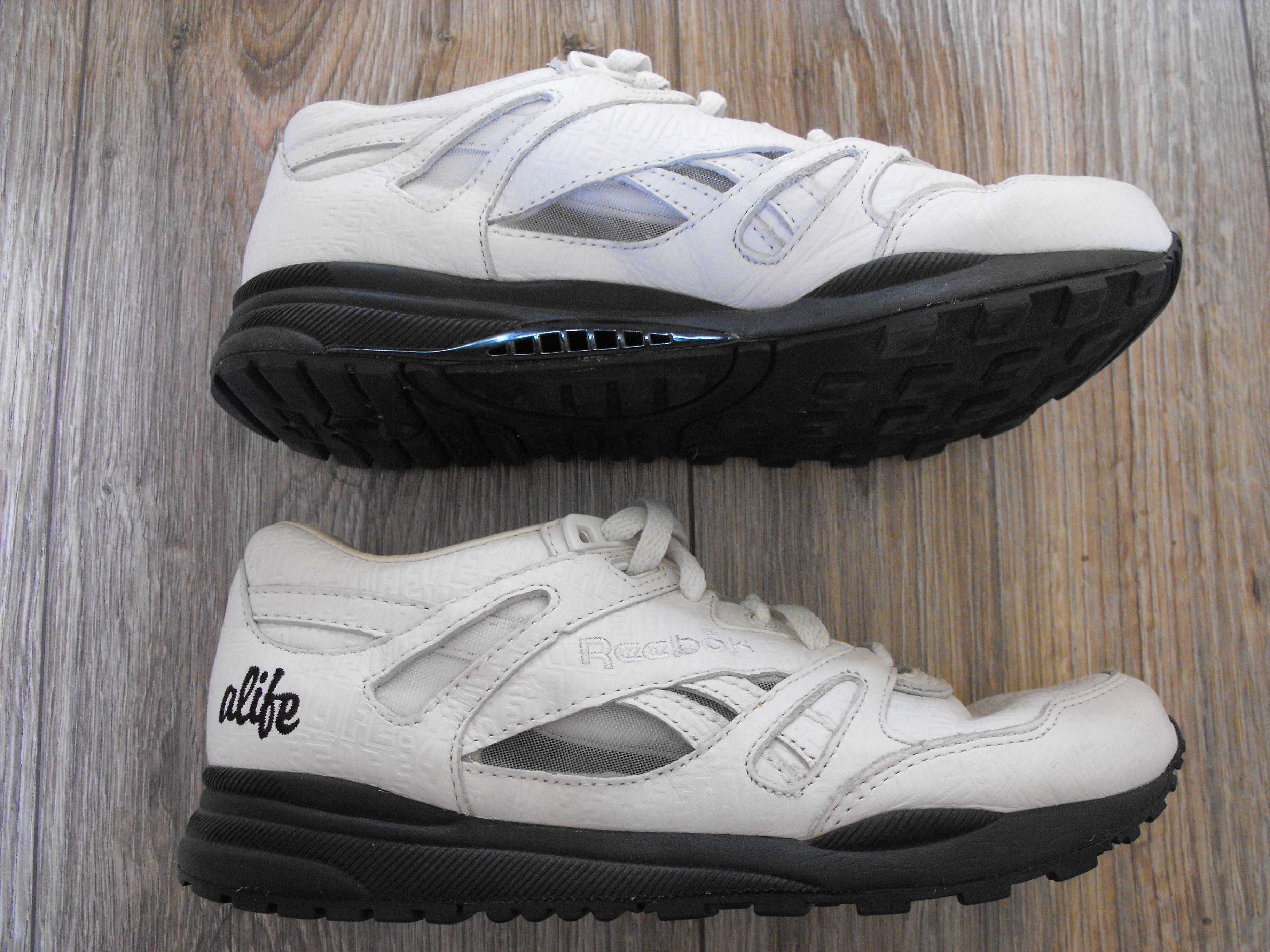 Buty REEBOK Classic Ventilator 35/36 23cm Skóra* białe sportowe klasyk