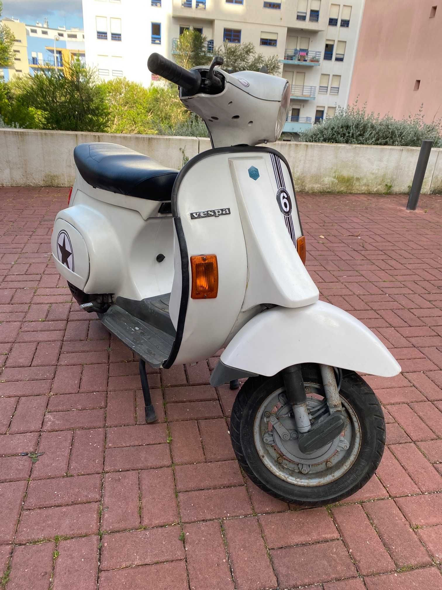 Vespa PK 50 FL2 clássica de 1991 em bom estado