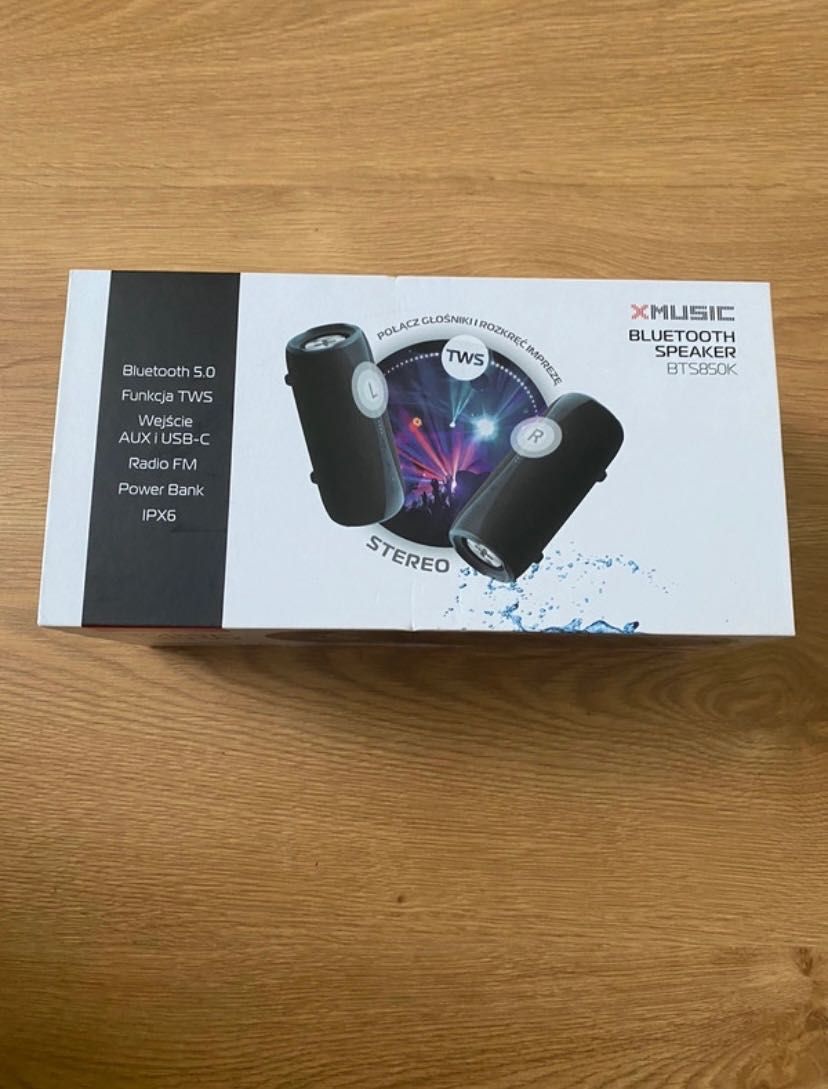 Głośnik mobilny XMUSIC BTS850K
