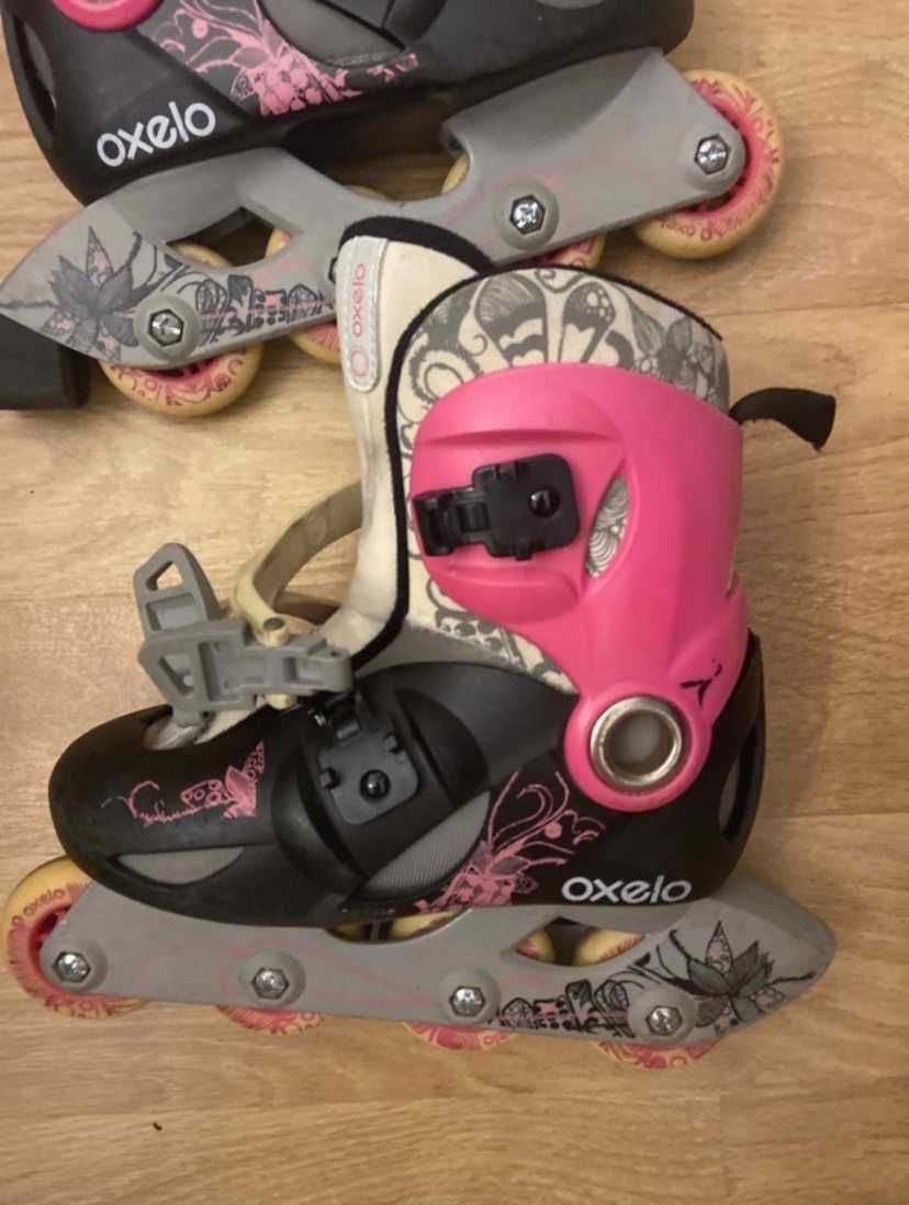 Patins em linha Oxelo tamanho 30 a 32