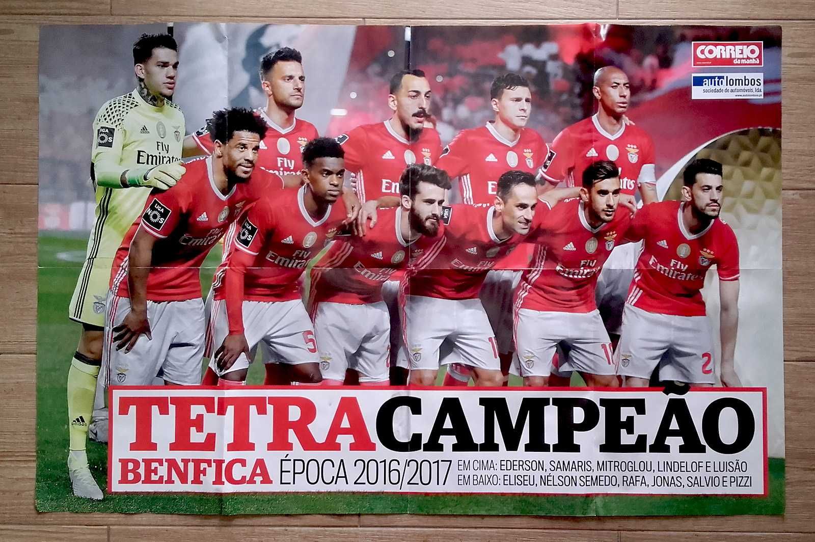 Cadernetas Benfica: Álbum do Plantel 07-08 / Tetra / Época 2010/11