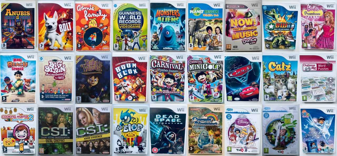 Диски Nintendo Wii / Wii U / Nintendo GameСube
