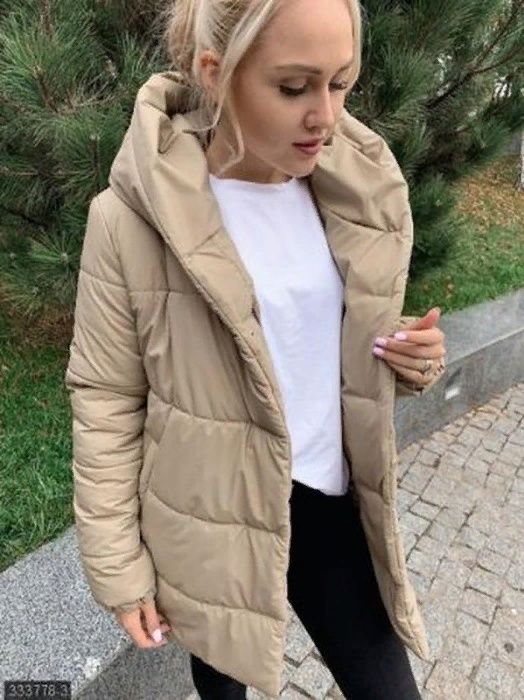 Хит сезона! Теплая зимняя куртка зефирка 5 цветов + Подарок