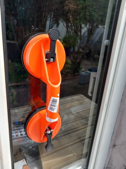 Podnośnik do szyb z 2 przyssawkami 70 kg