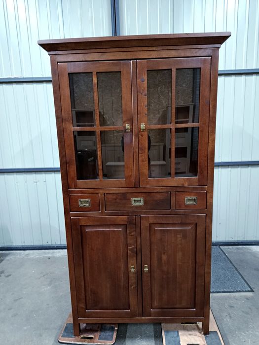 Kredens drewniany, kolonialny, import