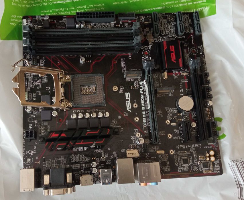 Материнська плата Asus Prime B250M-Plus (s1151, Intel B250, PCI-Ex16)