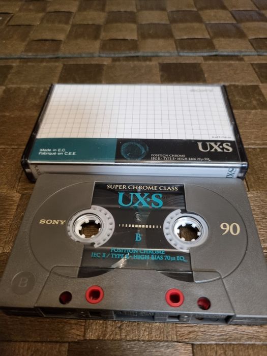 Kaseta SONY UXS 60 LUB  90  wybrany ładny egzemplarz