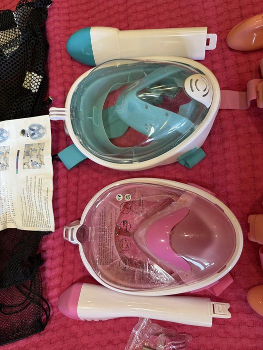 Полнолицевая маска/ маска для плавання на все обличчя