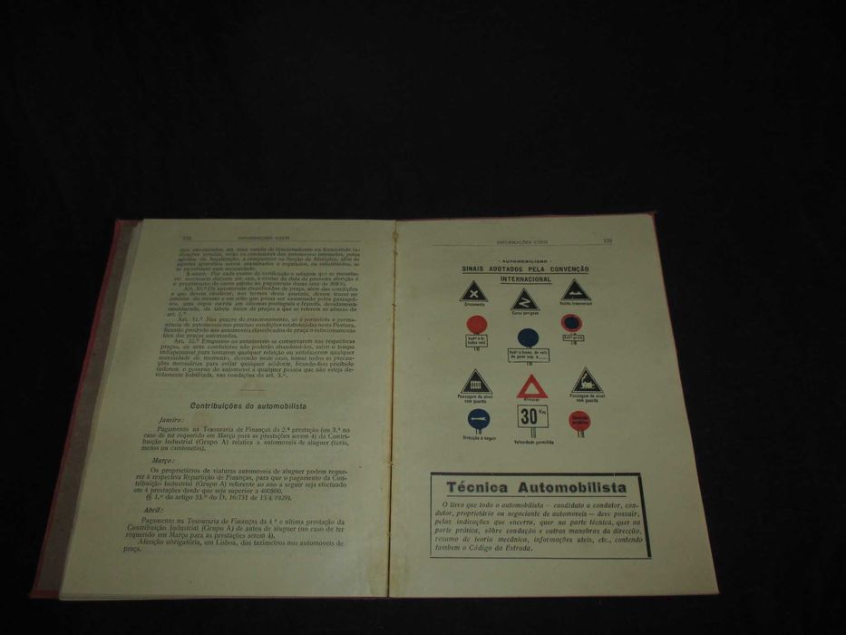 Livro Técnica Automobilista Eugénio Migueis Gonçalves Anos 30