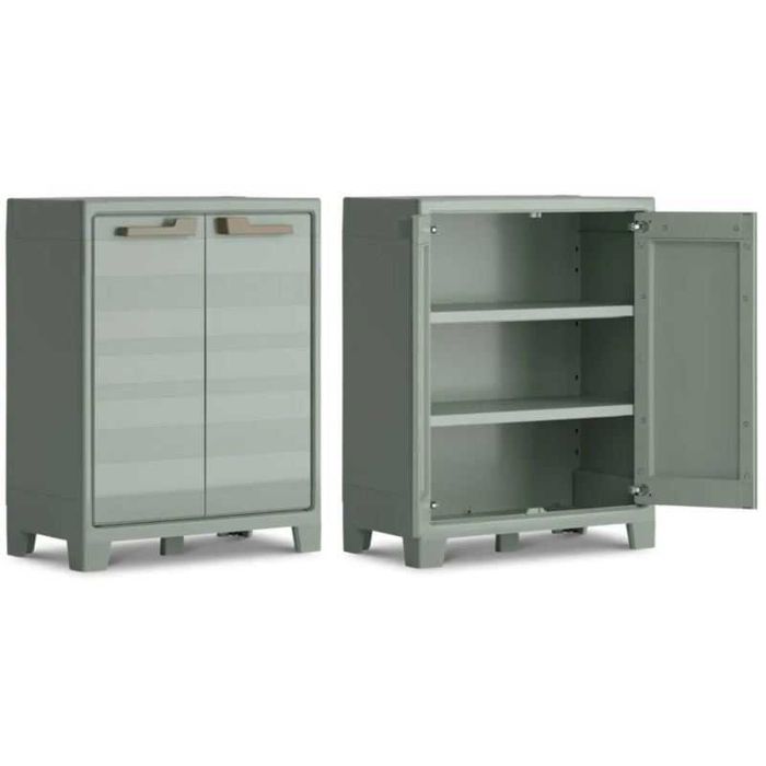 Szafka Ogrodowa Wielofunkcyjna Keter Planet Outdoor 100x80x44 Szara