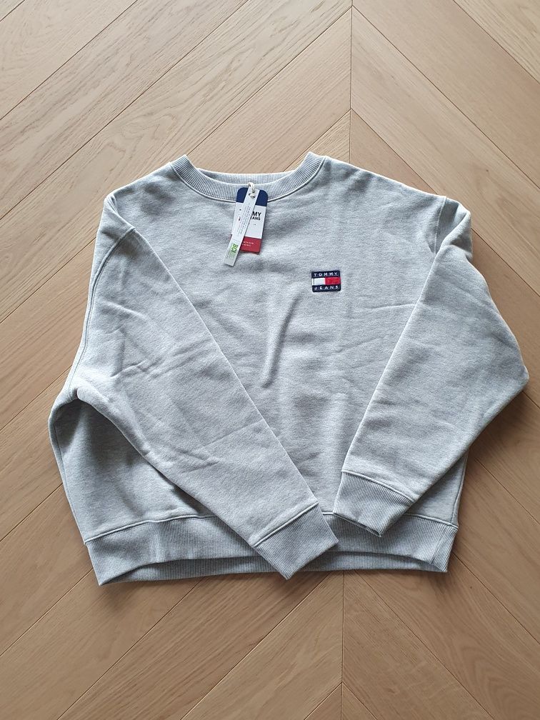 Tommy Jeans nowa oryginalna męska bluza szara M