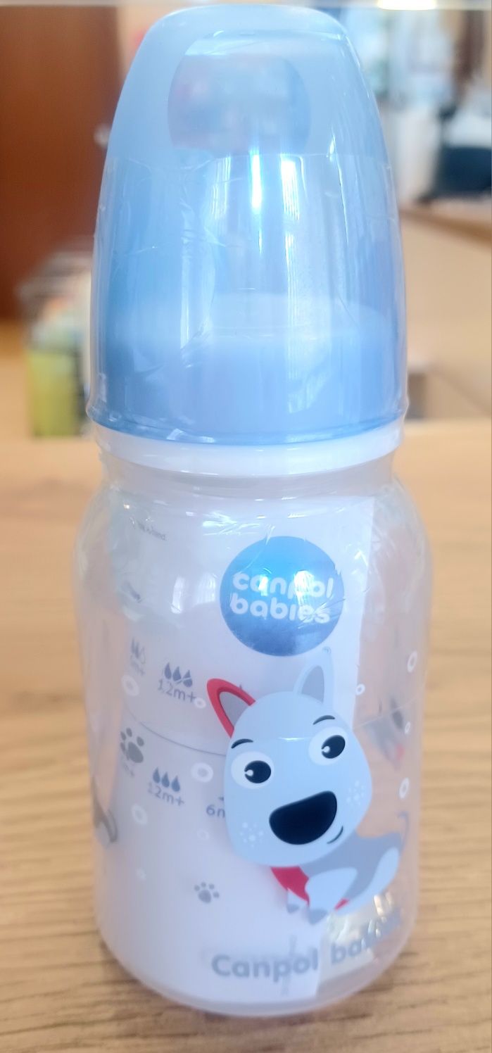 Butelka plastikowa do mleka Canpol 120 ml NOWA