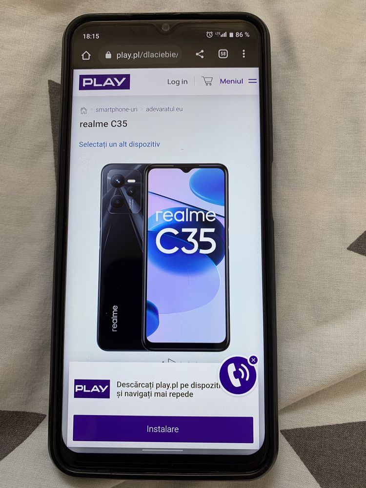 Realme c 35/128 GB