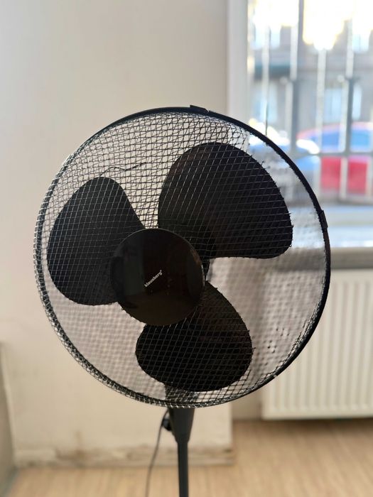 Wiatrak czarny, sprawny - za darmo