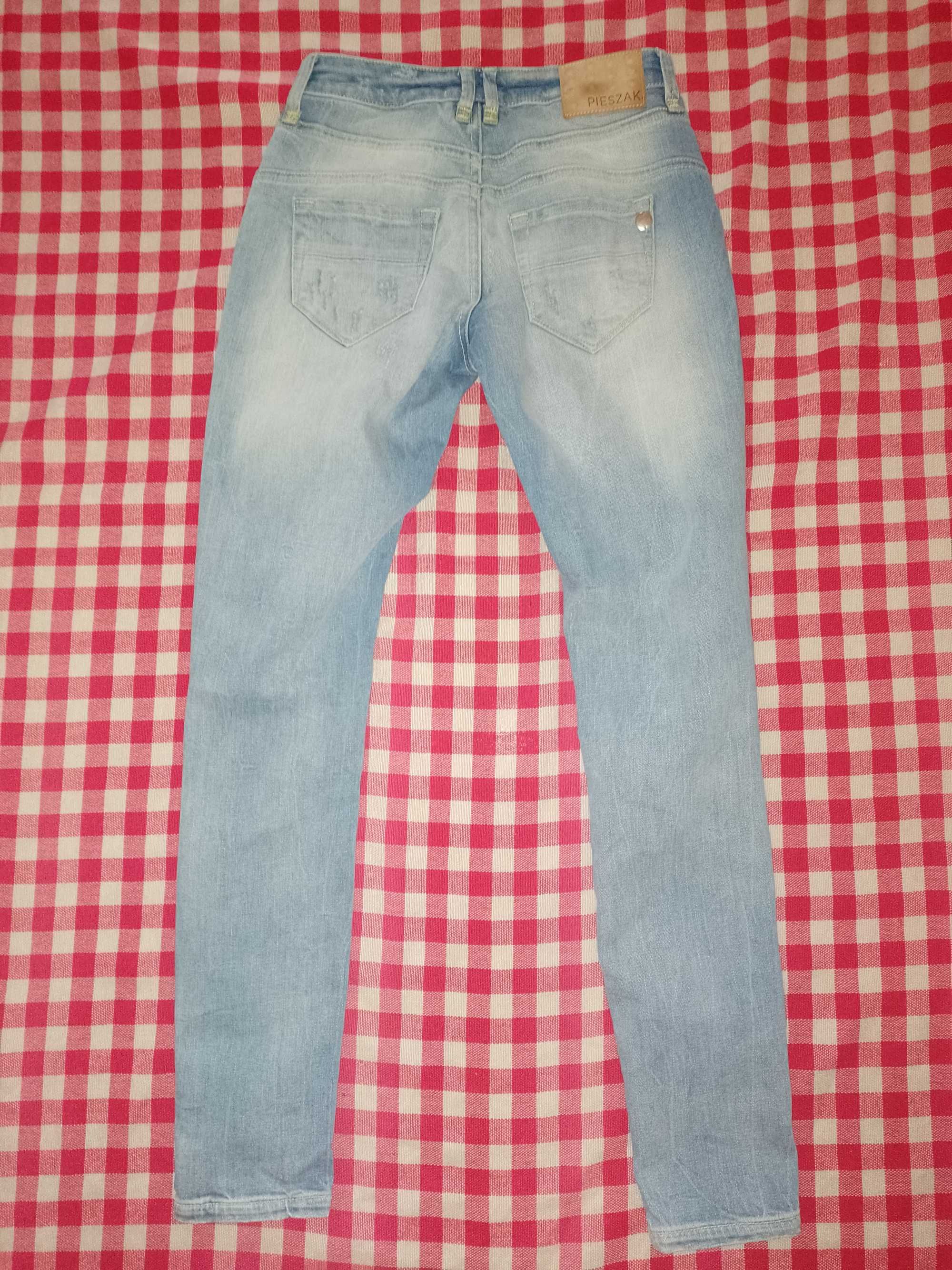 Spodnie damskie jeans Pieszak rozmiar XS