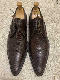 Чоловічі черевики крокодил Dolce&Gabbana 44