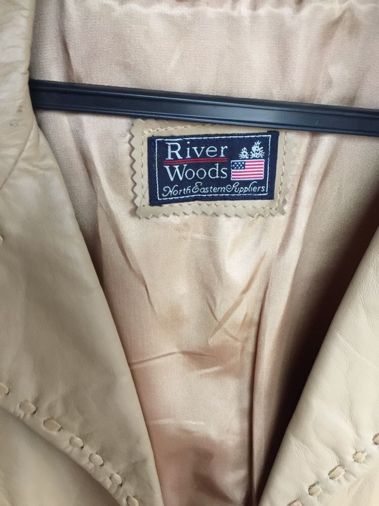 Casaco em pele River Woodstock