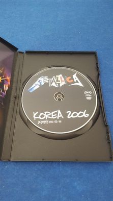 Dvd - Concerto dos Metallica na Coreia em 2006