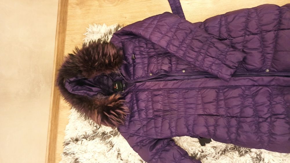 Пуховик натуральний жіночий зимовий
