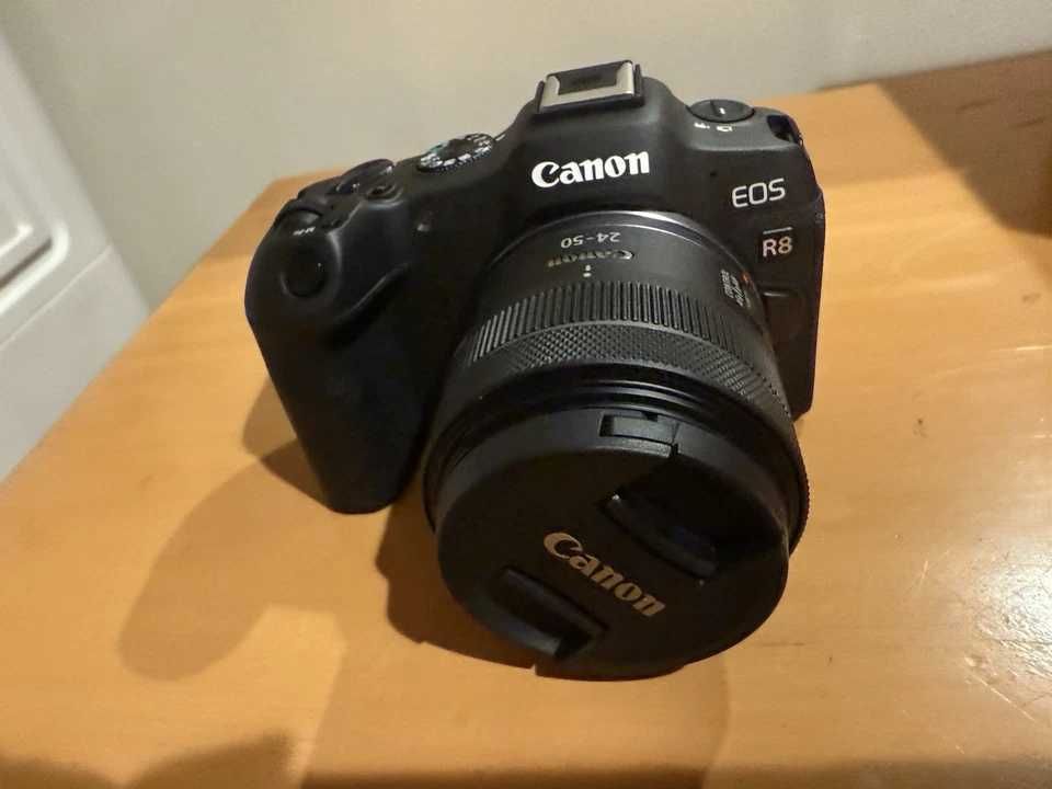 Canon EOS R8 + RF 24-50mm – stan idealny