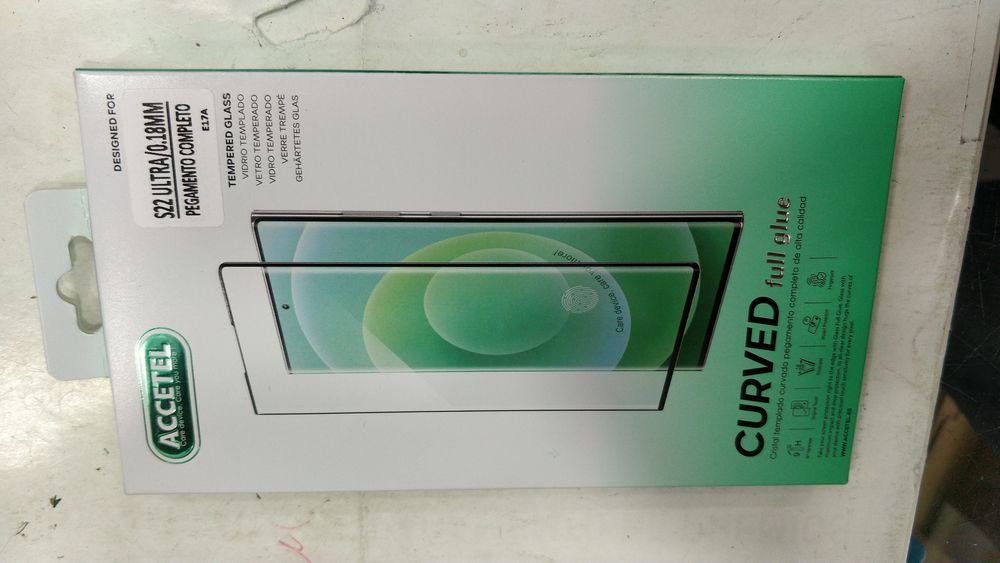 Vidro térmico Samsung S22 Ultra curved