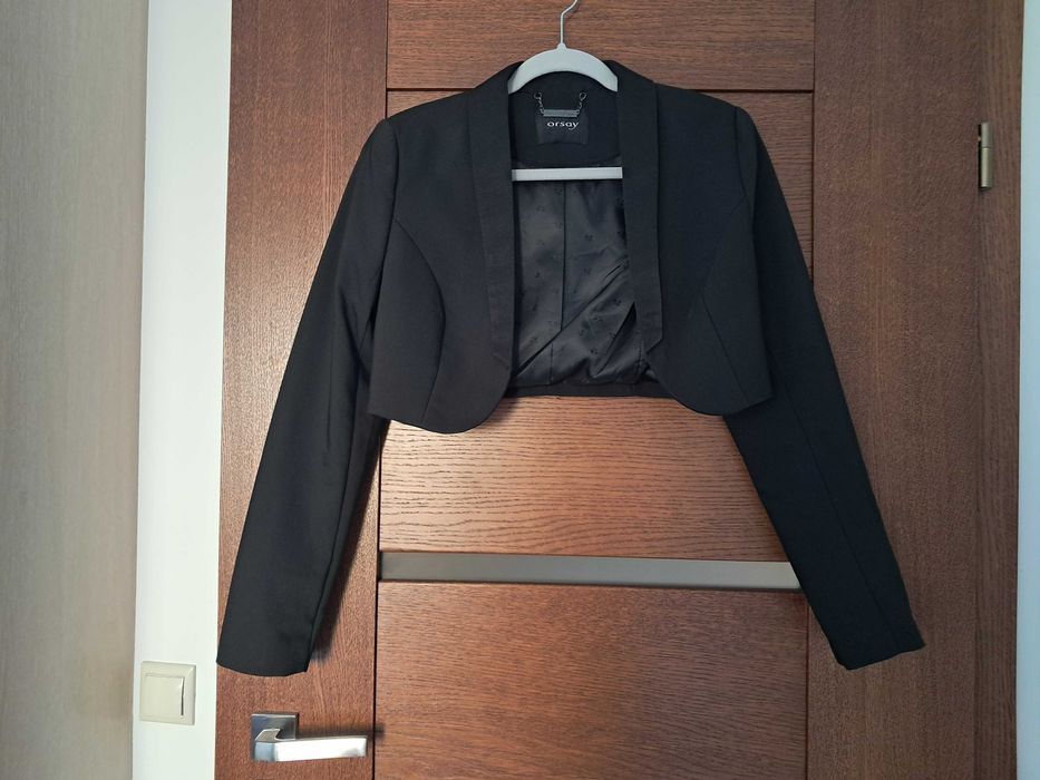 Bolerko czarne, rozmiar 36, Orsey