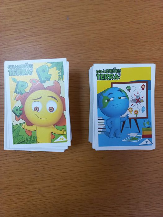 Cartas da coleção Guardiões da Terra