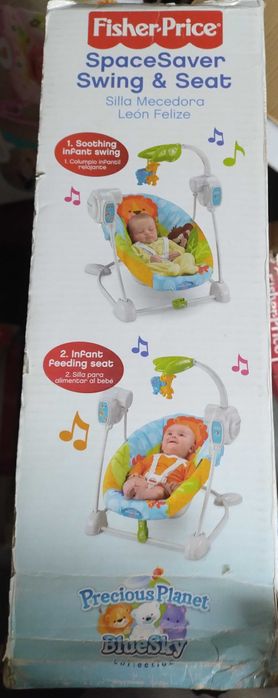 Huśtawka Fisher Price Precious Planet BlueSky T1457
